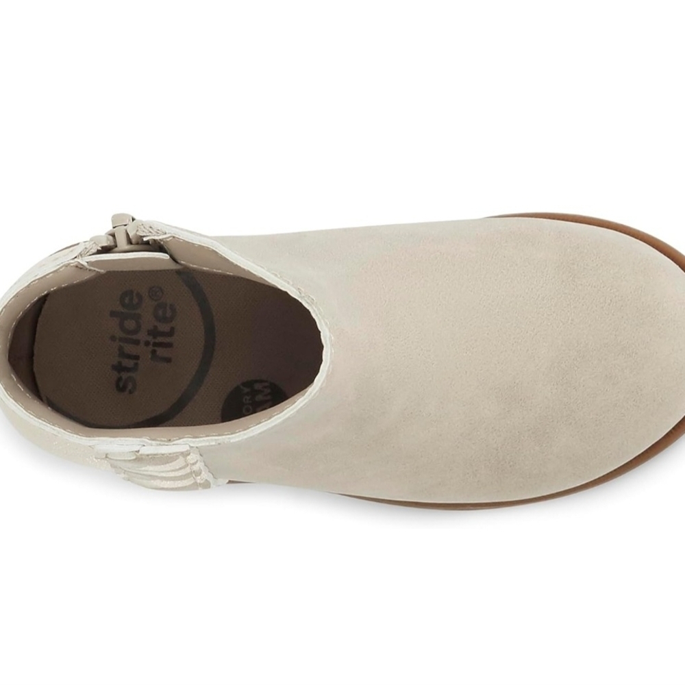 Stride Rite Beige Ankle Booties - Picture 11 of 13